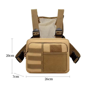 Chenhaho edc מותניים חבילת חזה אריזת תיק רתום חזה טקטי - Product Image 2