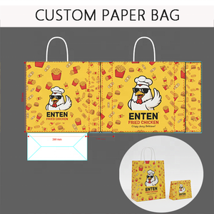 Biểu Tượng Tùy Chỉnh Takeaway Khoai Tây Chiên Bao Bì Chip Hộp, Thức Ăn Nhanh Container Chiên Gà Nugget Bỏng Ngô Hộp Thực Phẩm Container Set - Product Image 6