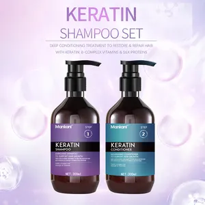 Premium keratin hair treatment produttore di prodotti per capelli Oem miglior Shampoo e balsamo per capelli alla cheratina per il salone