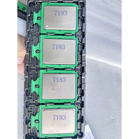 Processeur de serveur AMD 7Y83 Milan débloqué, 2,25 GHz, 64 cœurs, 128 threads, 280 W, série 7003