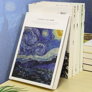 New Style Aesthetically Creative Sketch Exercise Book Sublimation <b>Blanks</b> <b>Notebook</b> A6 Gift PU Leather Custom Logo - Product Image 1