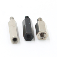 Entretoise hexagonale en acier au carbone zingué bleu-blanc, grade 8.8, M3-M8, mâle-femelle, pour support de carte PCB, pour ordinateur de bureau et portable