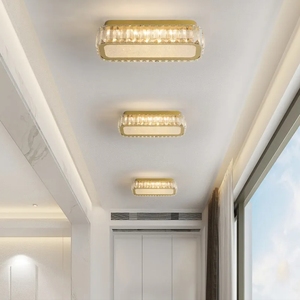 Offre Spéciale zèle éclairage salon intelligent chambre petit plafonnier luxe moderne Led plafonniers cristal - Product Image 3