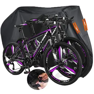 Woqi ที่คลุมจักรยานกันแสง UV กันน้ำกลางแจ้ง,ผ้าอ๊อกฟอร์ดผ้าคลุมกันฝนสำหรับจักรยานปี300d