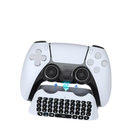 Mini clavier sans fil Portable pour manette PS5 clavier sans fil avec accessoires de jeu de chat vocal