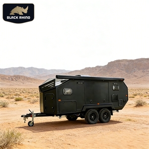 <span class=keywords><strong>Caravane</strong></span> familiale de luxe 4 places tout-terrain en fibre de verre <span class=keywords><strong>pour</strong></span> voyages en camping et en expéditions - Product Image 1