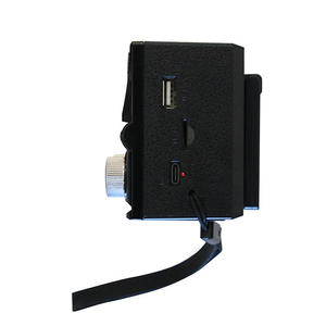 Solar Powered AM FM SW Multi Band Portable Radio With Built In Speaker And <b>Rechargeable</b> <b>Battery</b> For Outdoor Use - Product Image 3