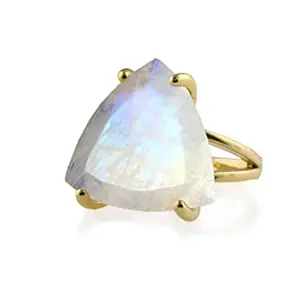 OEM hele kadınlar sevimli doğal taş kristal aytaşı yüzük anillos mujer joyas de plata 925 oro bague femme bijoux sieraden