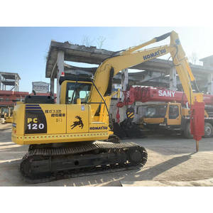 Excavatrice d'<span class=keywords><strong>occasion</strong></span> Koamtsu PC120 avec marteau de rupture à prix réduit à PC120-8 de seconde main Komatsu presque neuve - Product Image 5