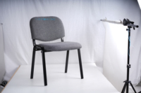 Chaise de bureau ergonomique tissu cuir chaise empilable visiteur conférence étudiant salle à manger usage domestique fabriqué en Chine