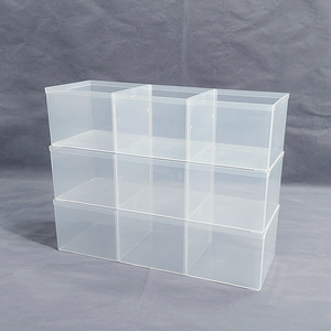 Multipurpose <b>Plastic</b> <b>Storage</b> Box 1-3L Stackable With Lid Office Organizer Rectangle Eco-Friendly PP <b>Plastic</b> Component <b>Bin</b> - Product Image 1