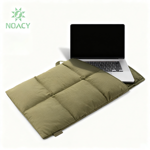 Housse de transport matelassée pour <span class=keywords><strong>ordinateur</strong></span> portable 13/<span class=keywords><strong>14</strong></span>/15/16 <span class=keywords><strong>pouces</strong></span> avec logo personnalisé taie d'oreiller housse gonflée pour <span class=keywords><strong>ordinateur</strong></span> portable compatible avec Mac Book Air - Product Image 1