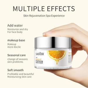 Crème pour le visage, crème à la vitamine C, élimine les taches brunes, blanchit le visage, soin hydratant, anti-âge, raffermissant, soin de la peau - Product Image 3