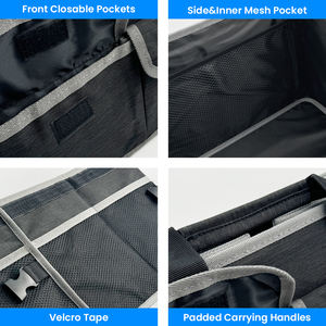 Organizzatore per bagagliaio per <span class=keywords><strong>auto</strong></span> multicolore con scatola portaoggetti pieghevole per Amazon - Product Image 5