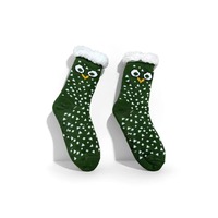 Calcetines de punto grueso estilo dulce para mujer con MOQ bajo