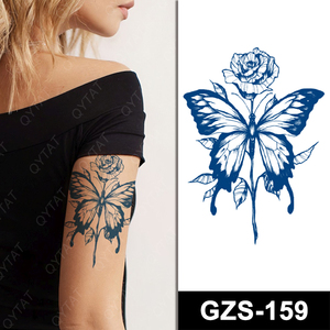 Transfert d'eau Vegan Faux corps Sexy Temporaneo Matte Juice Ink Tatuaggio Semipermanente - Product Image 2