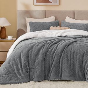 Bán buôn Nữ Hoàng Kích thước màu xám <span class=keywords><strong>Comforter</strong></span> Set Đối với trang chủ sử dụng mềm dệt giường cho tất cả các mùa cation nhuộm bedding Set - Product Image 2
