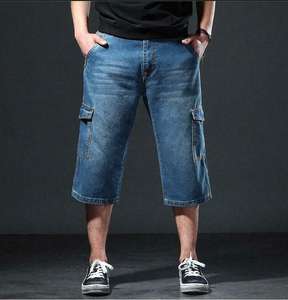 กางเกงขาสั้นคาร์โก้ผ้าคอตตอนแฟชั่นสำหรับผู้ชาย,สำหรับฤดูร้อน - Product Image 3