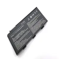11.1v 780mah एमएसआई GT780R बैटरी BTY-M6D प्रतिस्थापन लैपटॉप बैटरी