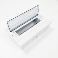 Boîtier de distribution professionnel AM 13 voies pour disjoncteurs, indice de protection IP30, 220-240V, en plastique, avec verrouillage