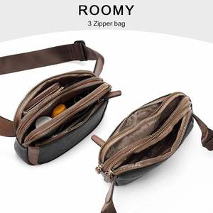 Custom <b>Vegan</b> Leather Belt <b>Bag</b> for Women, Adjustable <b>Crossbody</b> & Waist Fanny Pack with Stylish Design - Product Image 2