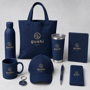OEM Business Gift <b>Set</b> OEM Custom Logo Promotional Factory Direct Tote Bag Water Bottle Tumbler <b>Notebook</b> Mug Keychain Cap <b>Pen</b> - Product Image 1