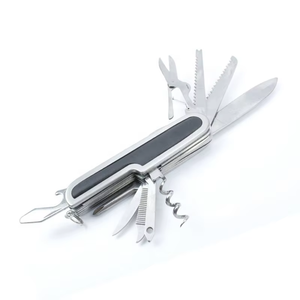 Cho Thụy Sĩ Pocket đa-công cụ dao nhựa xử lý DIY lớp lưỡi tùy chỉnh OEM xử lý Laser khắc logo cho quà tặng - Product Image 1