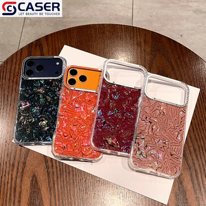 Ốp điện thoại iPhone 17/PM/Pro mới về, thiết kế khung viền đính đá nhiều màu sắc, kiểu dáng nữ tính lấp lánh, mạ điện. - Product Image 2