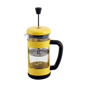 Cafetière à piston en verre borosilicate résistant à la chaleur, capacité de 350/800/1000 ml, bec anti-goutte - Product Image 6
