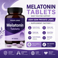 Comprimés de mélatonine pour un sommeil quotidien réparateur – Compléments de vitalité pure avec des nutriments de haute qualité – Les meilleurs comprimés bien-être