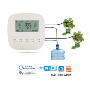 Kit de Riego por Goteo Automático Inteligente con WiFi Tuya, Sistema de Riego Solar para <span class=keywords><strong>Plantas</strong></span> de Interior, Compatible con Alexa y <span class=keywords><strong>Google</strong></span> - Product Image 2