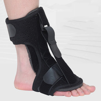 Attelle de cheville réglable avec logo personnalisé Attelle améliorée pour fasciite plantaire dorsale Attelle de pied de nuit