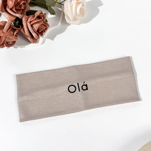 Diadema Deportiva Elástica de Punto Estilo Europeo-Americano con Estampado de Letras, Absorbente de Sudor, para Yoga - Product Image 6