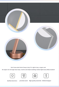 Lampe de bureau à LED avec <span class=keywords><strong>3</strong></span> options de couleur Design moderne Lampe de poche à faisceau élevé Lampe de lecture pour lit - Product Image 4