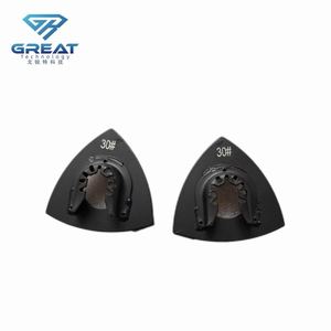 Discos Abrasivos Triangulares de 80 mm de Alta Dureza con Unión Metálica de Diamante <span class=keywords><strong>para</strong></span> Pulido de Pisos, Combinación de Polvo de Diamante de 12 mm <span class=keywords><strong>para</strong></span> Concreto - Product Image 2