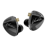 Écouteurs intra-auriculaires KZ Vader Sport IEM, isolation du bruit, triple transducteur, 4 commutateurs de réglage, clarté sonore, son stéréo toutes fréquences, confortables, IPX4