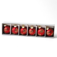 El más nuevo estilo Simple Gold Snow Christmas Glass Ball Titulares de tarjetas de visita u otros Decoraciones para fiestas de festivales Ecológico