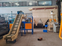 Broyeur de déchets électroniques en cuivre recyclé séparément Machine de recyclage de Pcb usagée