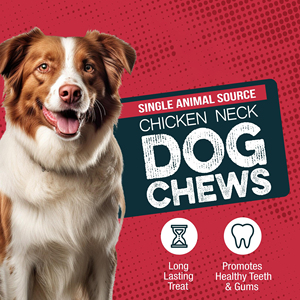 Snack per Cani a Base di Collo di Pollo Essiccato all'Aria, Fonte Naturale di Glucosamina per la Cura delle Articolazioni e la Salute Dentale, Carne Secca per Cani - Product Image 4
