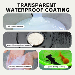 LOULAN - Pegamento Impermeable de Poliurea Transparente de Doble Capa, Garantía de 5 Años, Revestimiento de Reparación de Fugas sin Demolición para Baños y Pisos - Product Image 5