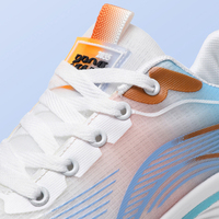 Chaussures de course légères et durables pour femmes à bas prix, mode décontractée, baskets plates blanches pour le printemps et l'automne