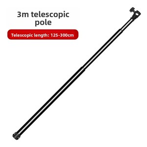 Barra Telescópica de Aleación de Aluminio de 3m para Fotografía, Soporte de Fondo, Suspensión para Luz de Relleno en Transmisiones en Vivo, Envío en 24 Horas - Product Image 6