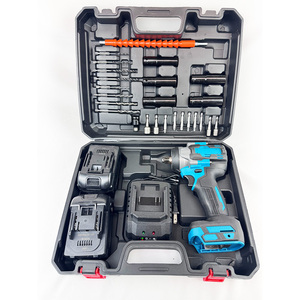 Clé <span class=keywords><strong>à</strong></span> chocs portable 21V <span class=keywords><strong>à</strong></span> couple élevé, moteur sans balais, batterie lithium-ion, tournevis électrique 500N - Product Image 2