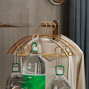 <span class=keywords><strong>Cintre</strong></span> en alliage d'aluminium spatial à épaules larges, solide et épais, antidérapant pour draps, séchage à l'air, <span class=keywords><strong>cintre</strong></span> métallique - Product Image 3