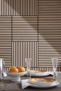 लकड़ी के पैनल दीवार सजावट एकुपानेल लकड़ी की दीवार काusic platen ध्वनिक पैनल - Product Image 2