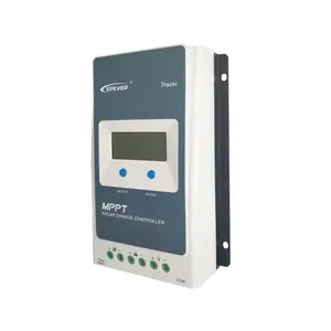 流行的Epever离网太阳能充电控制器MPPT 60安培DC 12/24/48v太阳能控制盒，用于示踪剂6420AN