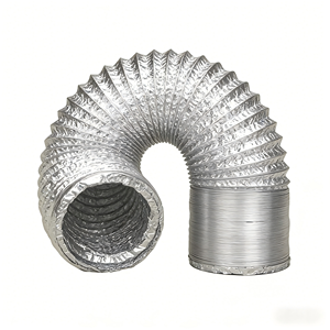 <span class=keywords><strong>Tubo</strong></span> <span class=keywords><strong>Flessibile</strong></span> per Ventilazione HVAC, Condotto d'Aria Resistente al Calore in Foglio di Alluminio, Vendita Calda - Product Image 1