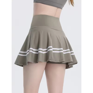 Pantalones de Yoga de Cintura Alta para Mujer, de Secado Rápido, Transpirables, Falda Deportiva para Tenis, Traje Deportivo con Protección Solar - Product Image 1