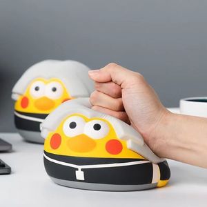 Jouet exclusif IKUN en PU, petit ventilateur noir anti-stress à rebond lent, parodie Cai Xukun, pour filles et garçons - Product Image 2