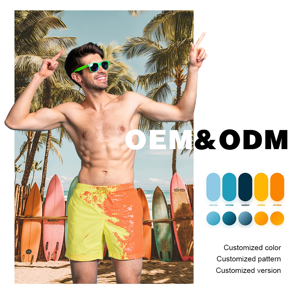 Beach Pants Men's Color Changing Swim Trunks Buy New Summer